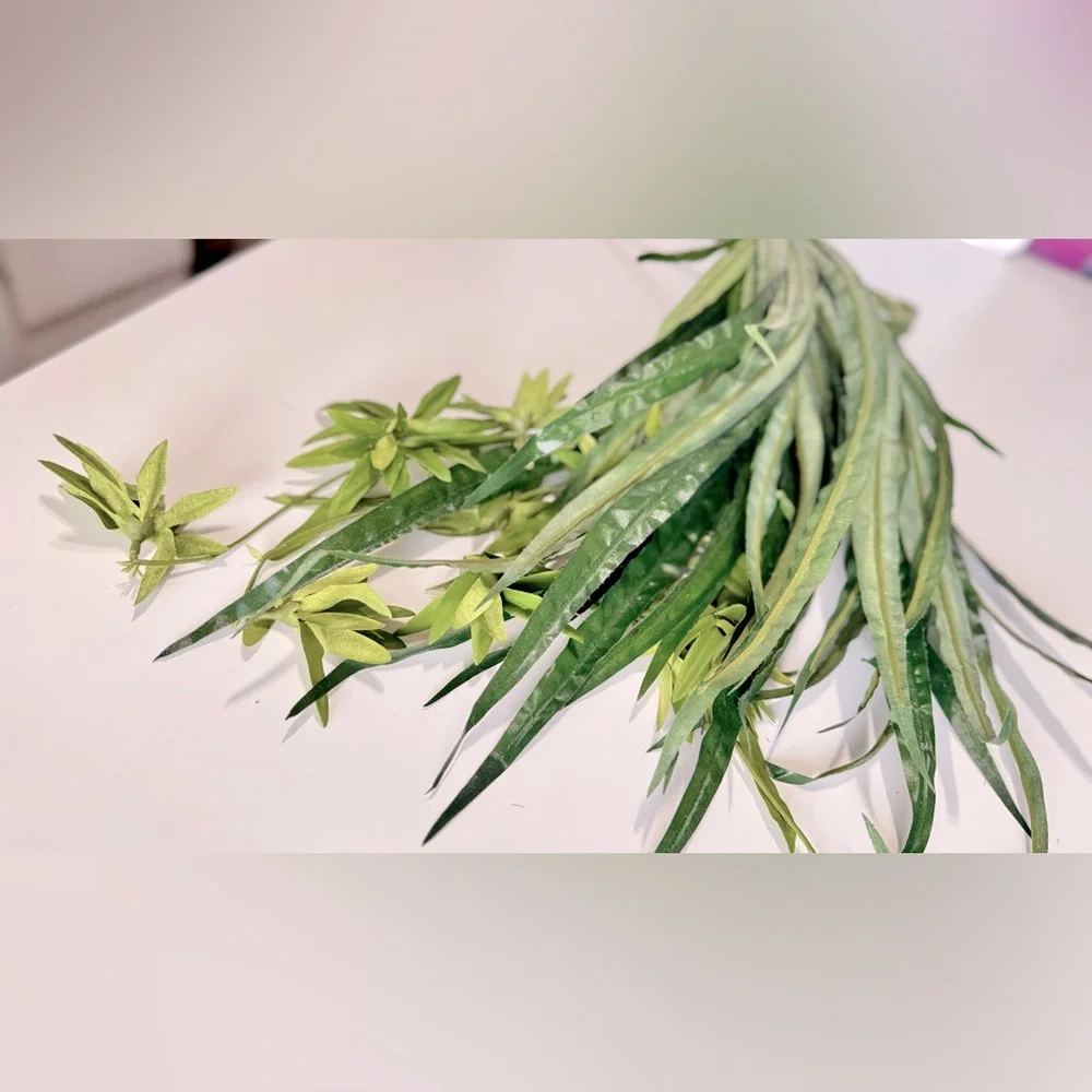 LIFELIKE Spider Plant Artificial Greenery Faux Floral Arrangement Ivy #A